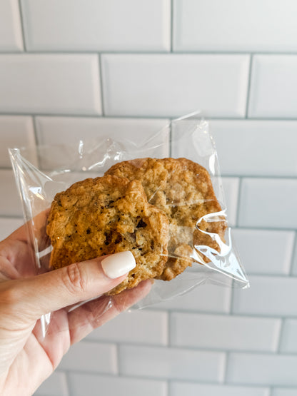 Gluten Free Oatmeal Chocolate Chip Cookies 2-Pack