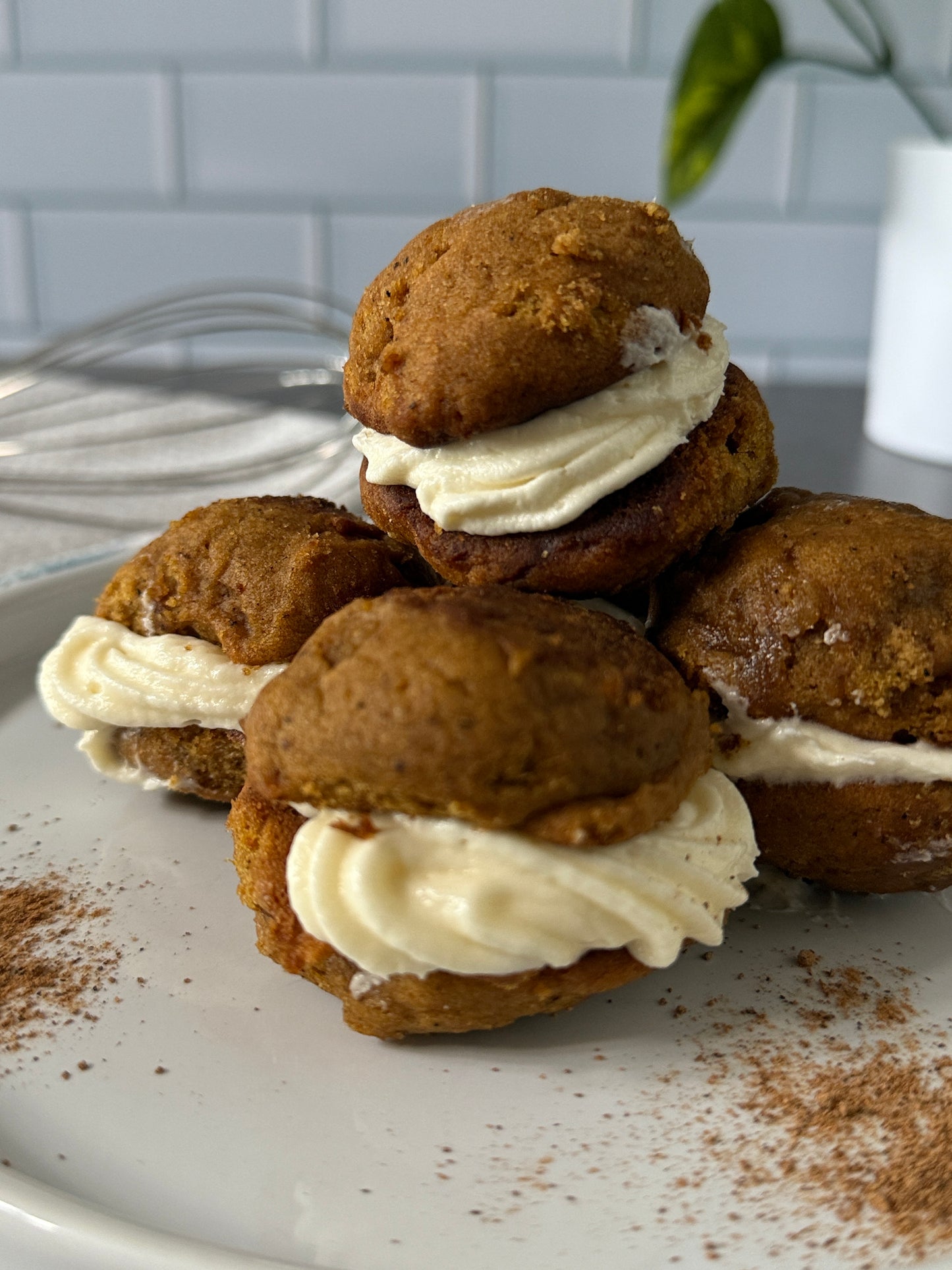 6-Pk Tweety Pies- Pumpkin Spice Whoopie Pies w/Frosting