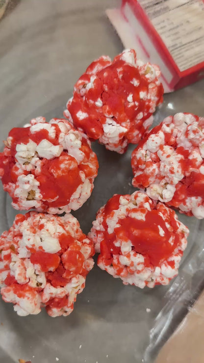3-Pk Cinnamon Candy Popcorn Balls